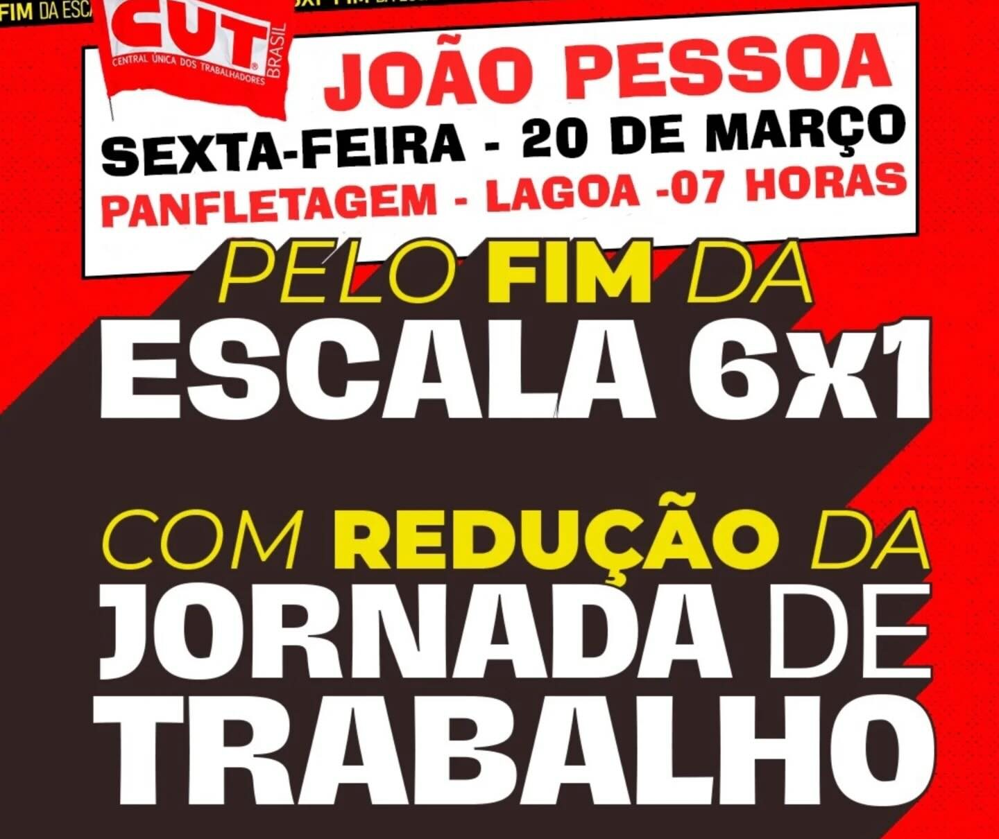 20 de março é dia de ir pra luta!