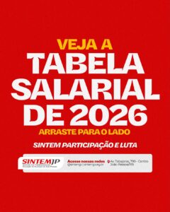TABELA DO PISO SALARIAL 2026